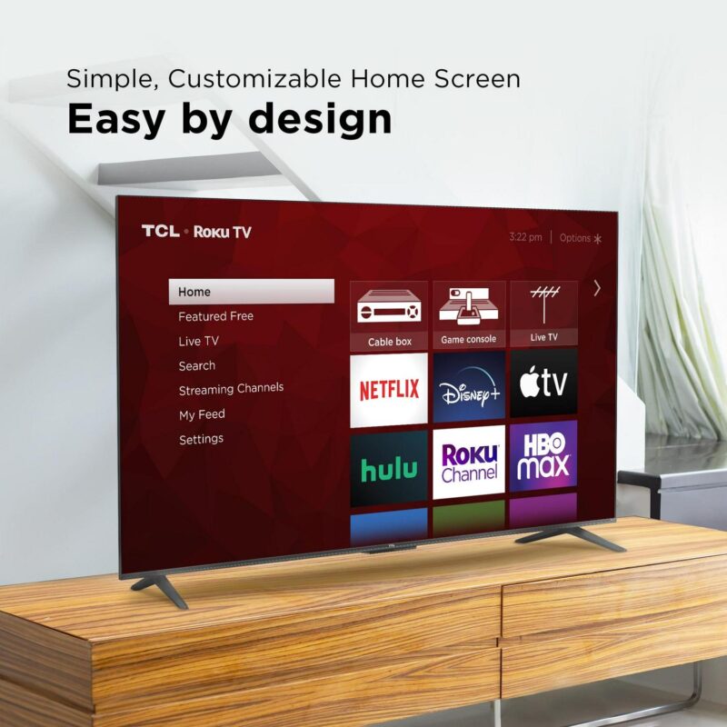 TCL 65a Class S4 (65S451) 4K UHD HDR Smart TV with Roku TV - Image 8