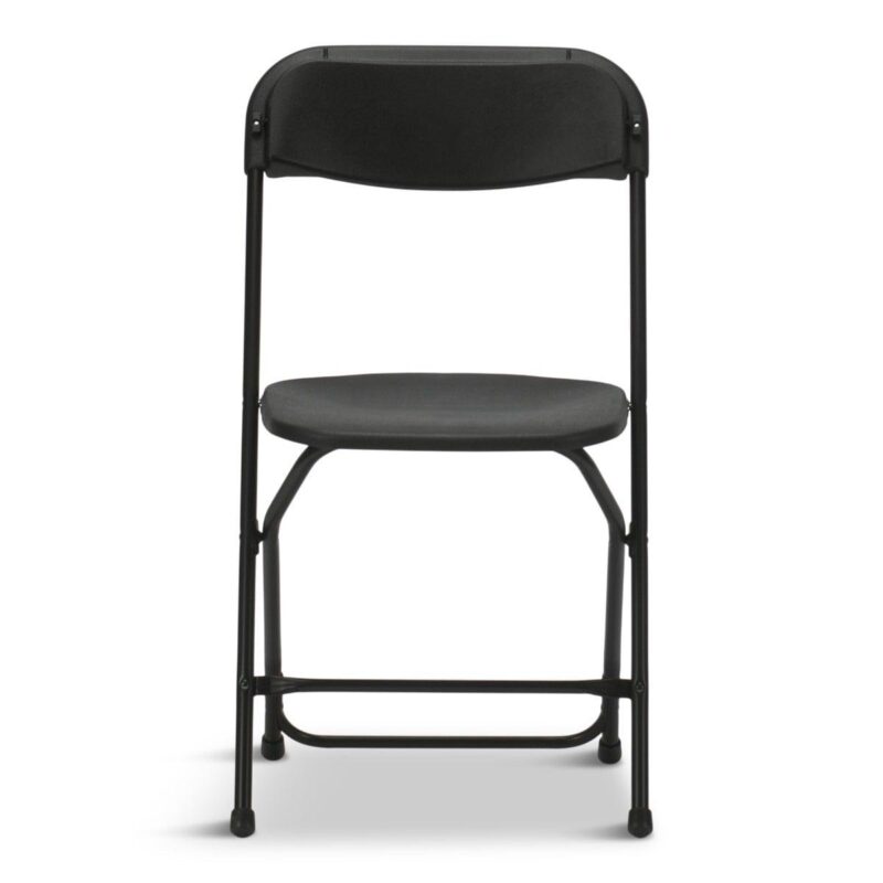 TitanPRO Plastic Folding Chair - Black - 10 Pack - Image 3