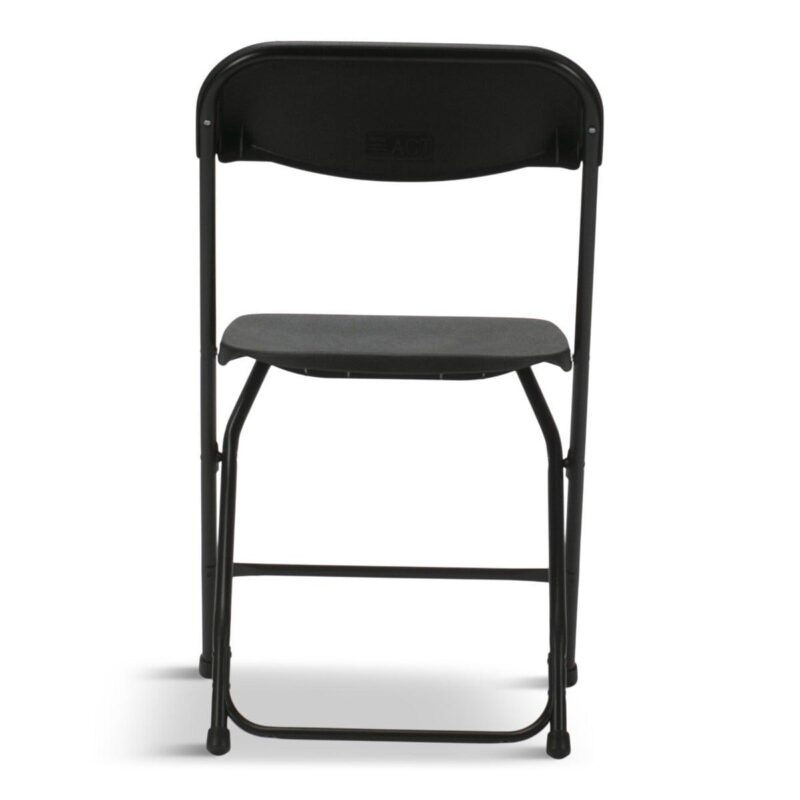 TitanPRO Plastic Folding Chair - Black - 10 Pack - Image 2
