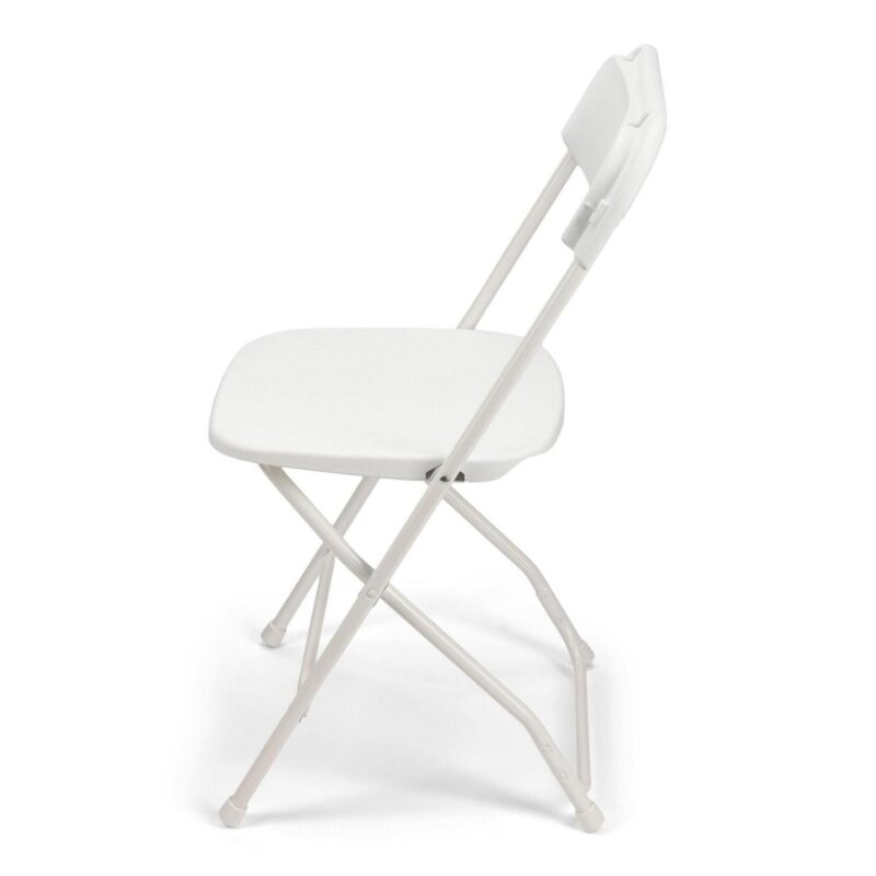 TitanPRO Plastic Folding Chair - White - 10 Pack - Image 2