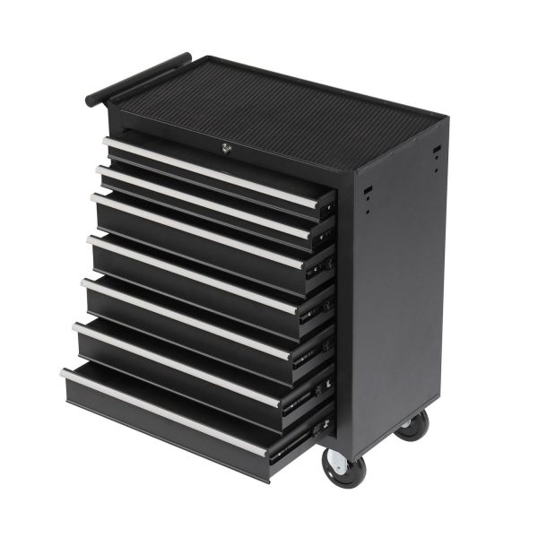 Tool Chest with 7-Drawer Tool Box with Wheels Multifunctional Tool Cart