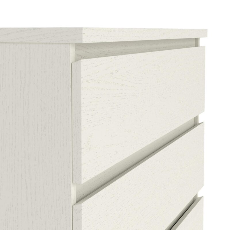 Tvilum Scottsdale 5 Drawer Chest Dresser for Adults, White Woodgrain - Image 13