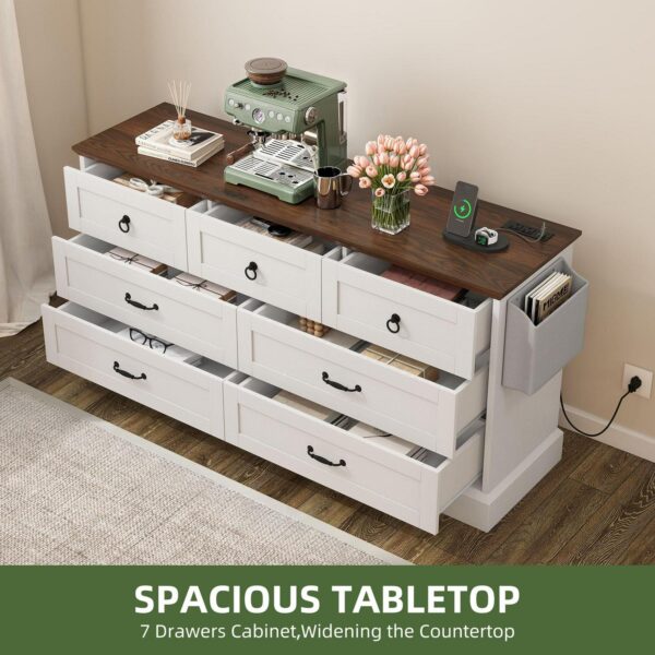 Uforic 7 Drawer Doub 2c5acedf2763224c040a6fb43180deb6