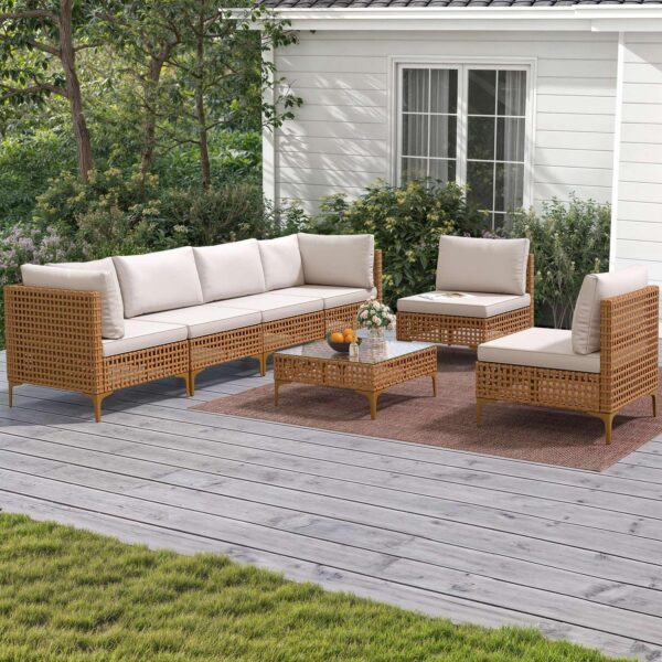 Uforic 7 Piece Outdo 60206a776680c917c0179b8accece286