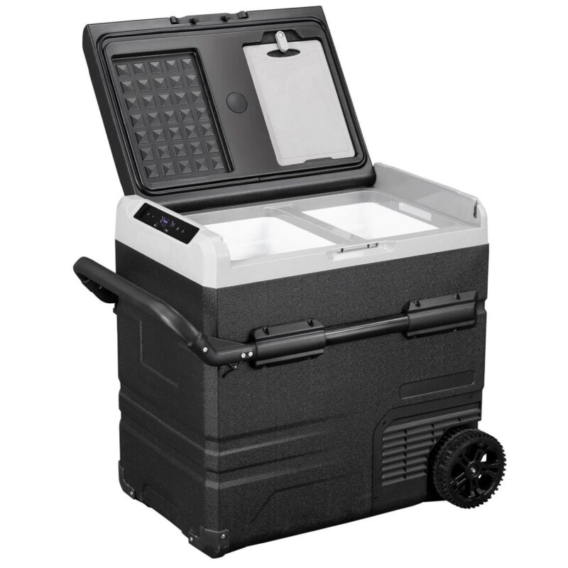 VEVOR Touch Tools, Half Price 59 qt Deluxe Cooler App Control and Wheels, Black - Image 10
