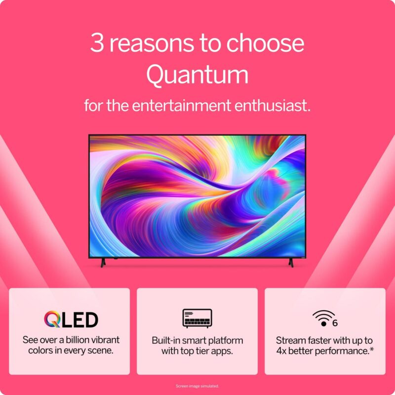 VIZIO 50  Class Quantum 4K QLED HDR Smart TV (NEW) VQD50M-0809 - Image 4