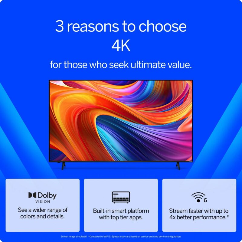 VIZIO 55a Class 4K UHD LED HDR Smart TV (V4K55M-08) - Image 4