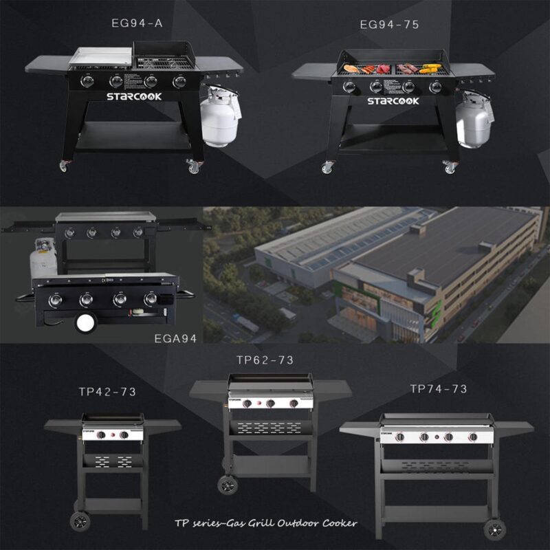 Vebreda 4-Burner 30  Griddle Propane Gas Grill, Black - Image 11