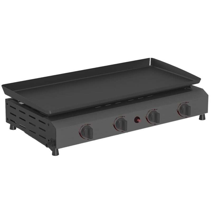 Vebreda 4-Burner 30  Griddle Propane Gas Grill, Black - Image 8