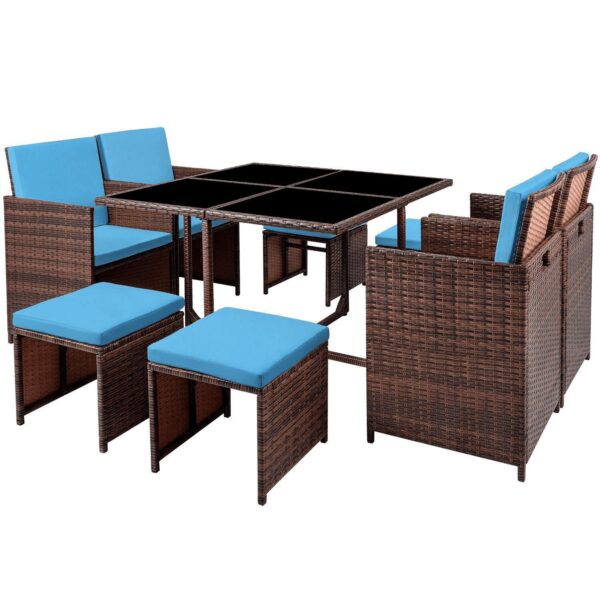 Vineego 9 Pieces Tra a1e65eec50946991a6acc5046db0eb7a