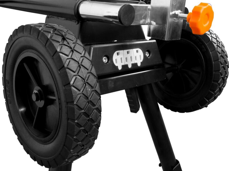 WEN Collapsible Rolling Miter Saw Stand with 3 Onboard Outlets - Image 6