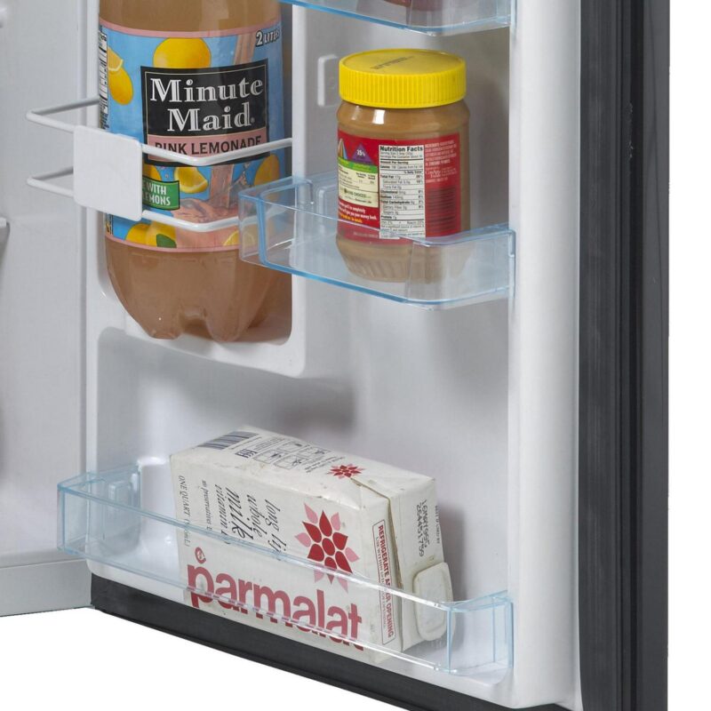 West Bend 3.3 cu. ft. Compact Refrigerator, Mini-Fridge, in Black - Image 6