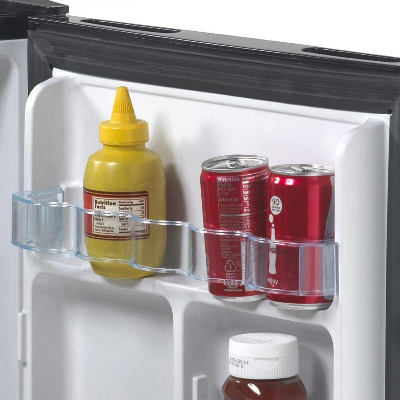 West Bend 3.3 cu. ft. Compact Refrigerator, Mini-Fridge, in Black - Image 7
