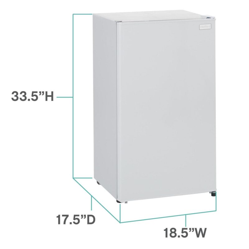 West Bend 4.4 cu ft Compact Refrigerator, White - Image 4