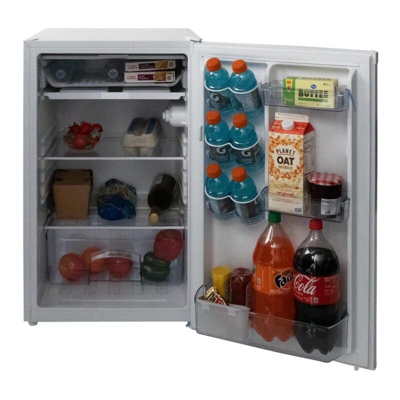 West Bend 4.4 cu. ft. Compact Refrigerator, Mini-Fridge, in White - Image 5
