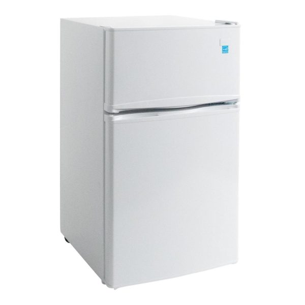 West Bend Mini Fridge with Freezer, 3.1 cu. ft., in White