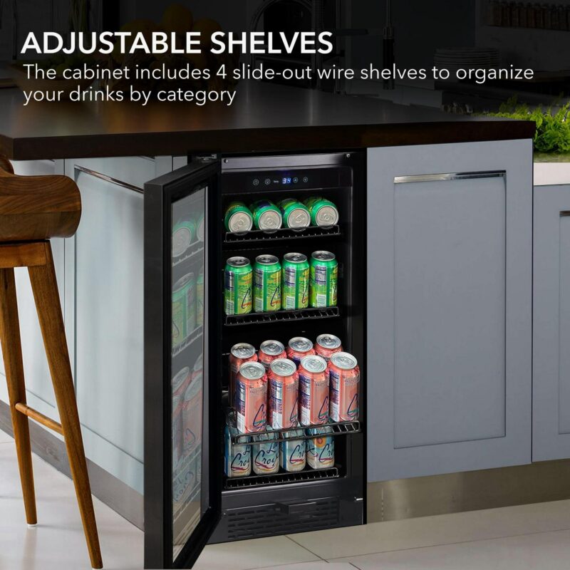Whynter 15-inch 3.4 Cubic Foot Convertible Beverage Center - Image 8