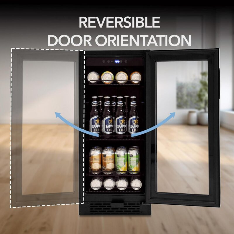 Whynter 15-inch 3.4 Cubic Foot Convertible Beverage Center - Image 4