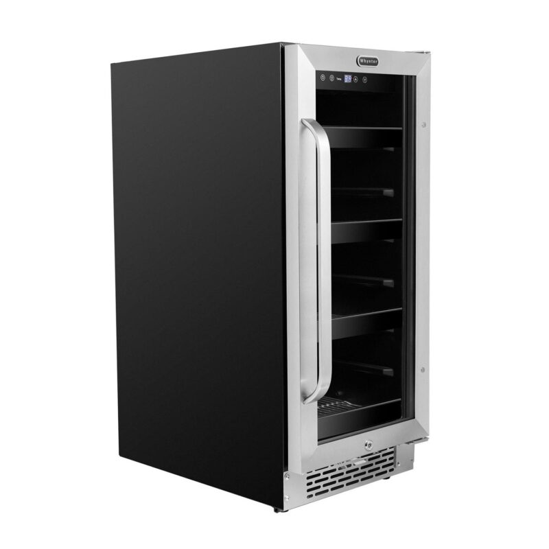Whynter 15 inch Built-In 80 Can Stainless Steel Beverage Refrigerator BBR-838SB - Image 4