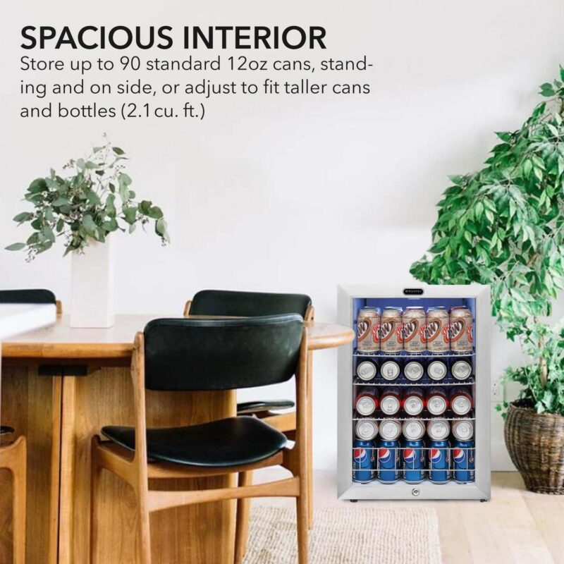 Whynter 1.7 Cubic Foot 90 Can Beverage Center - Image 2