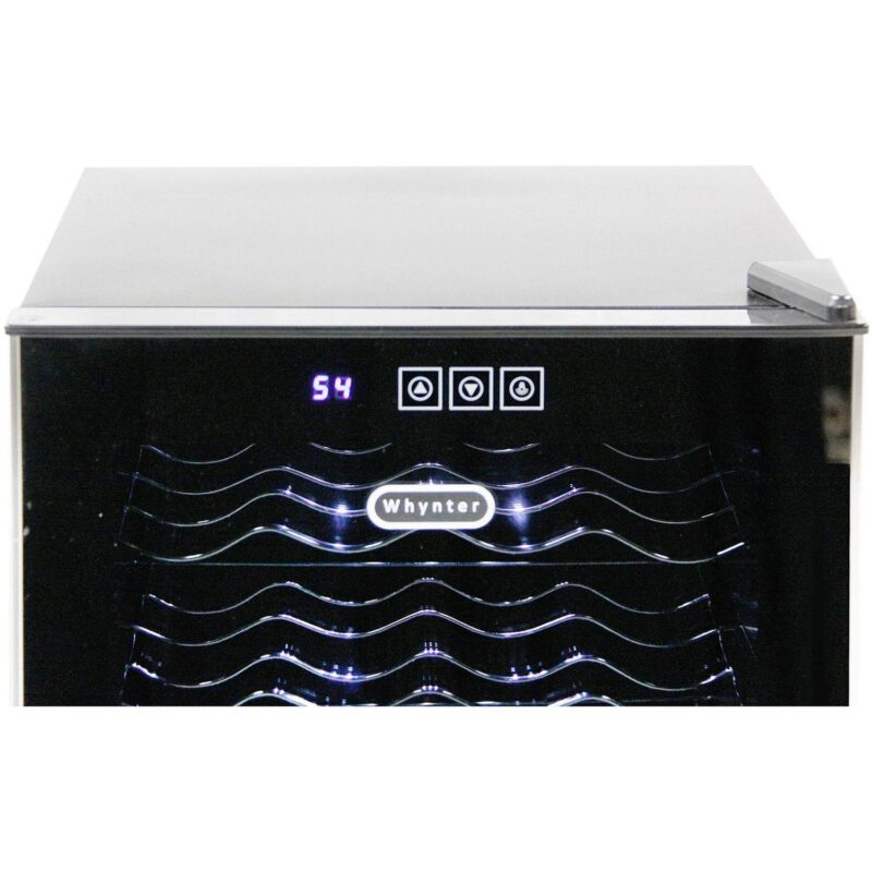 Whynter 20-Bottle Thermoelectric Wine Cooler, Black - Image 5