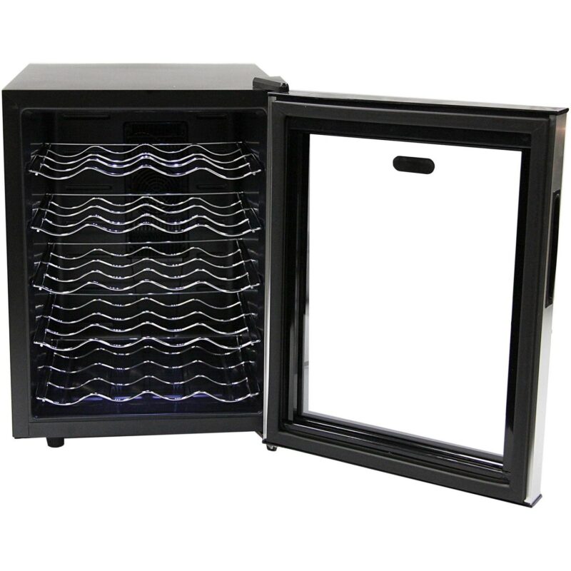 Whynter 20-Bottle Thermoelectric Wine Cooler, Black - Image 4