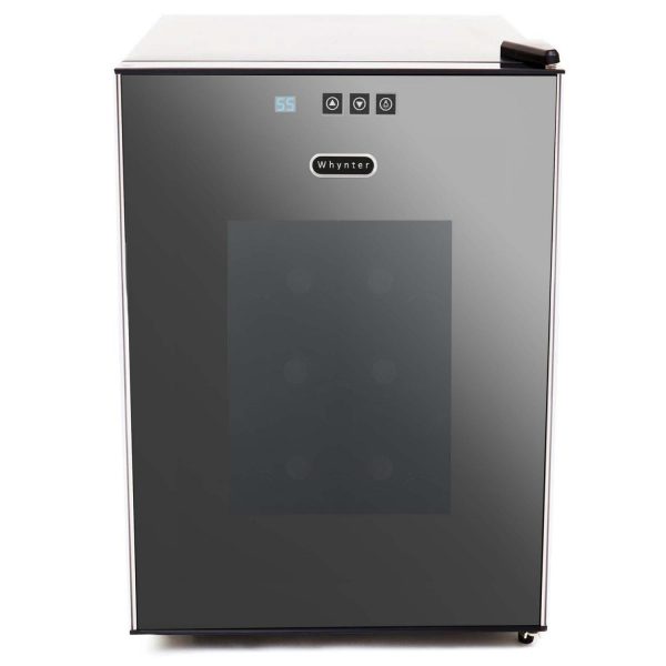 Whynter 20-Bottle Thermoelectric Wine Cooler, Black