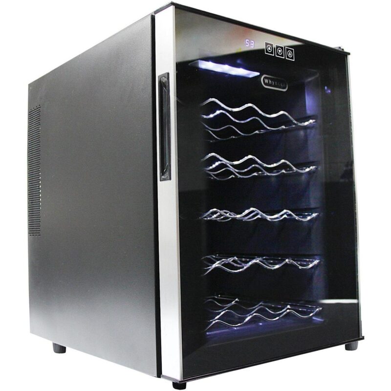 Whynter 20-Bottle Thermoelectric Wine Cooler, Black - Image 7
