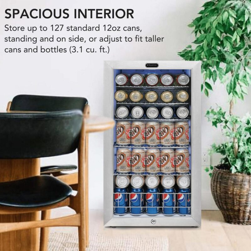 Whynter 3.3 Cubic Foot Beverage Center - Image 4