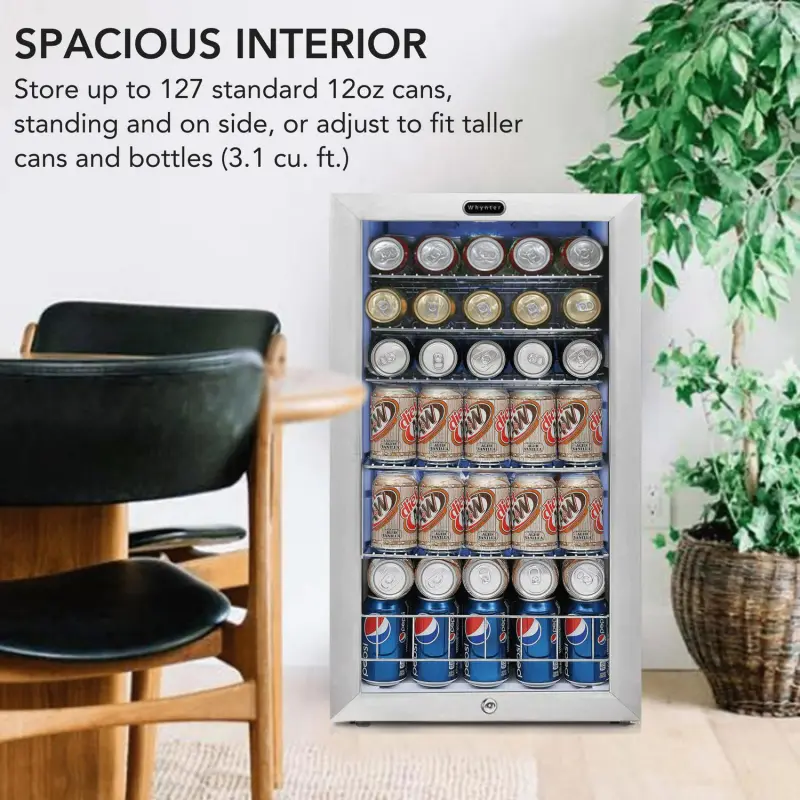Whynter 3.3 Cubic Foot Beverage Center - Image 4