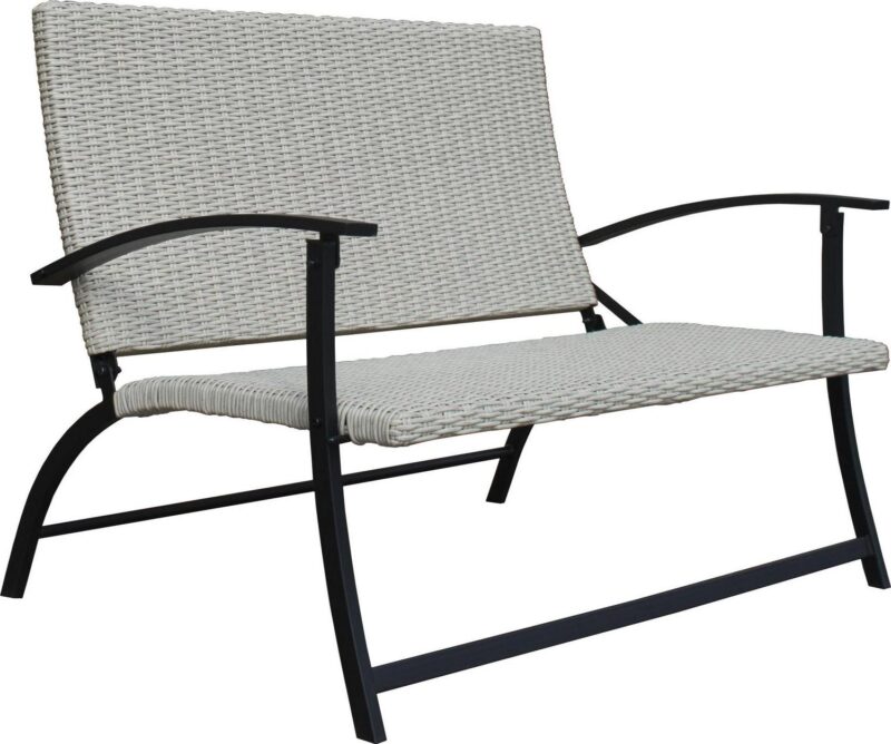 setDonglin 4-Piece Wicker Outdoor Patio Dining Set, Beige - Image 5