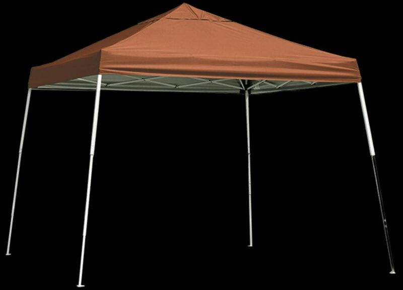 10' x 10' Sport Pop-up Canopy Slant Leg Terracotta Cover