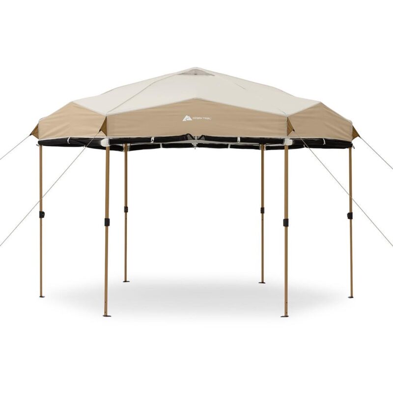 12' x 10' Glamping Hexagon Lighted Canopy - Image 2