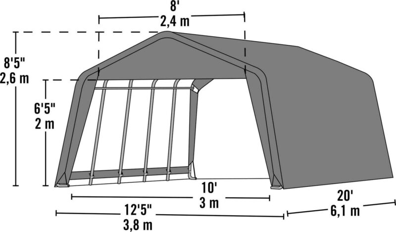 12 x 20 ft. Equine Storage - Image 3
