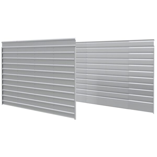 20x09 2 Side Walls Kit for Arrow Steel Carport 20' Long