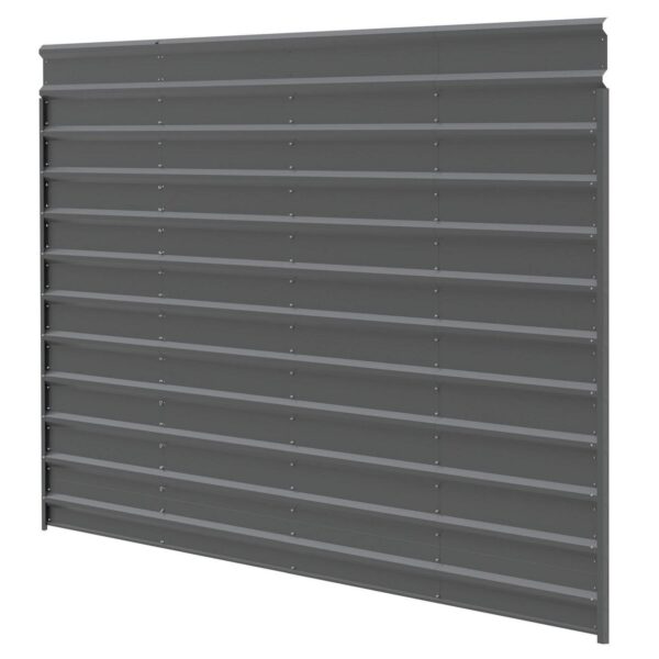 20x09 Single Wall Kit for Arrow Steel Carport 20' Long