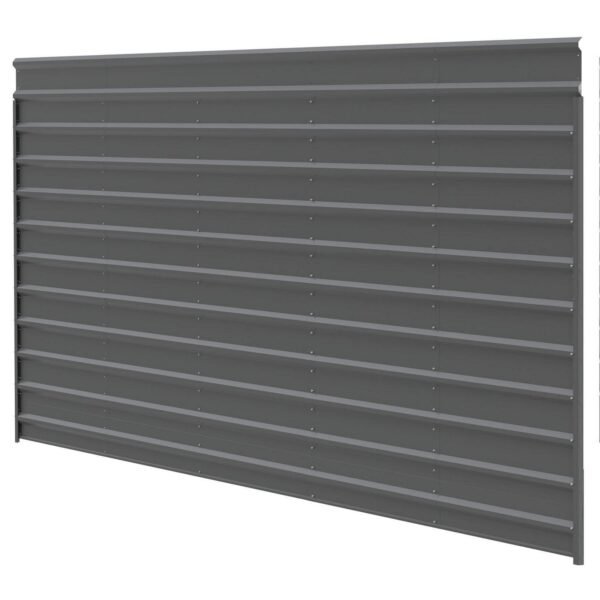24x09 Single Side Wall Kit for Arrow Steel Carport 24' Long