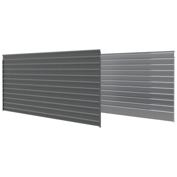 29x09 2 Side Walls Kit for Arrow Steel Carport 29' Long