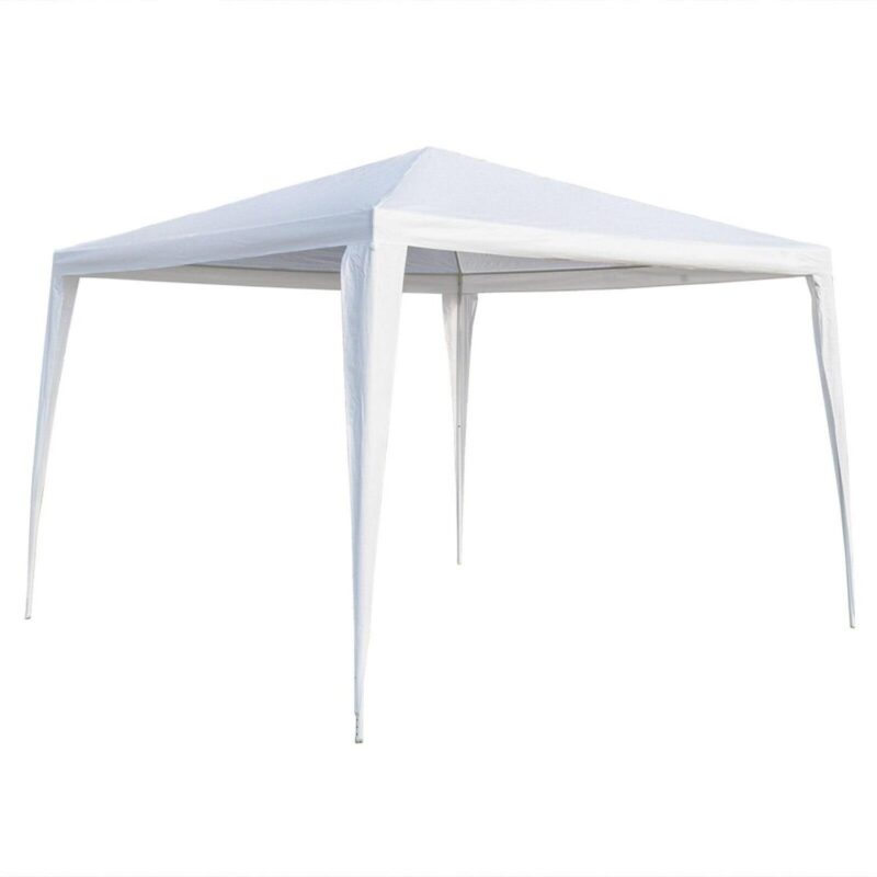 3x3m Waterproof Pop-Up Tent - Portable Event Shelter with PE Roof and Iron Frame for Weddings/Camping/Parking - Image 3