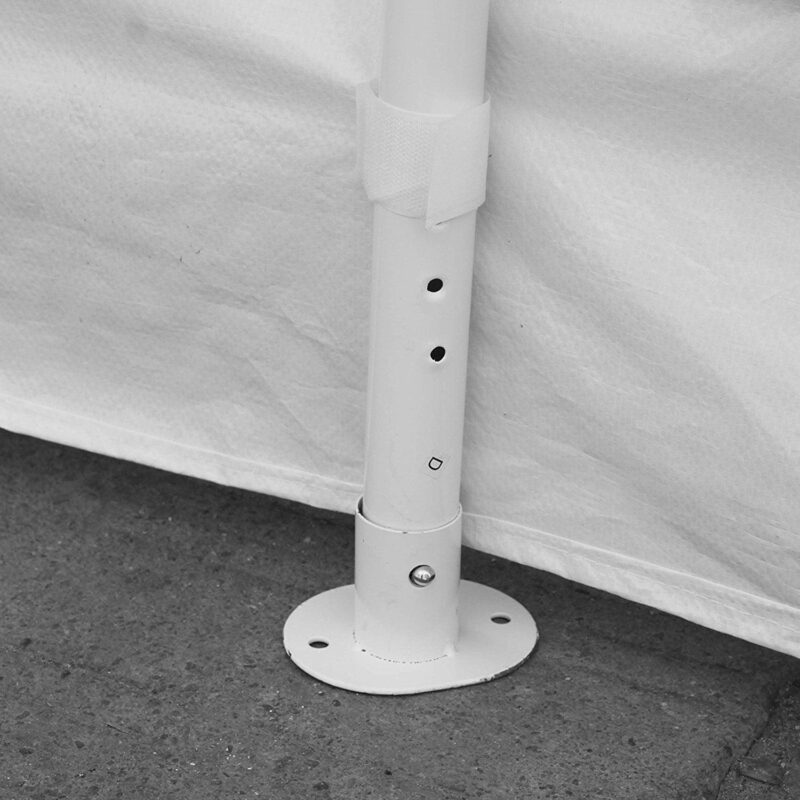 ALEKO Outdoor Canopy Tent with Sidewalls and Windows - 10 X 20 FT - White - Image 2