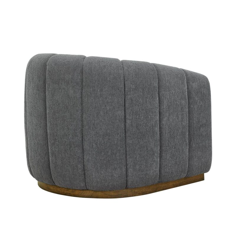 Better Homes and Gardens Lillian Accent Swivel Chair, Charcoal Boucle - Image 12