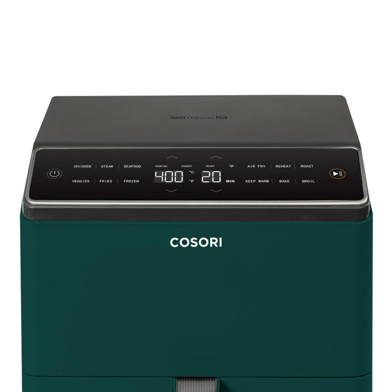 COSORI Dual Blaze 6.8qt Ceramic Coating Smart Air Fryer - Green - Image 6