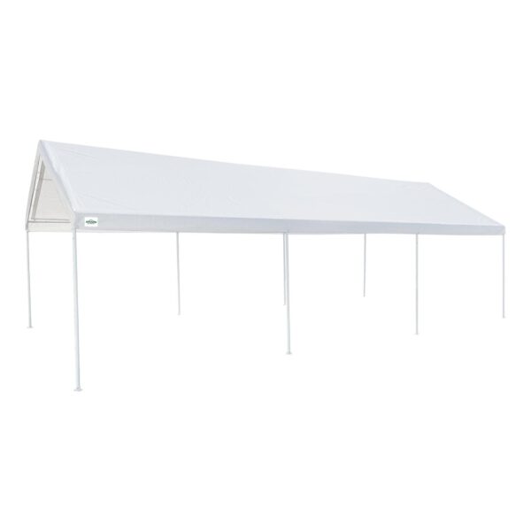 Caravan Canopy 26.00 x 12.00 x 9.18 Ft White Carport