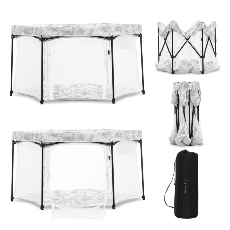 Dream On Me Onyx Play Yard, Storm Grey, (Model 4435-SGY) - Image 13