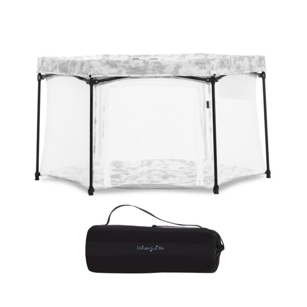 Dream On Me Onyx Play Yard, Storm Grey, (Model 4435-SGY)