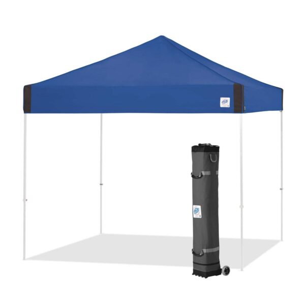 E-Z UpA Pyramid Instant Shelter, Outdoor Canopy/Shelter Straight Leg 10' x 10', Royal Blue