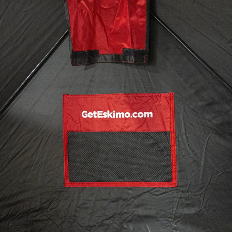 Eskimo QuickFisha c 2 Pop-up Portable Ice Fishing Shelter, Red, 2-Person Capacity, 69151 - Image 5