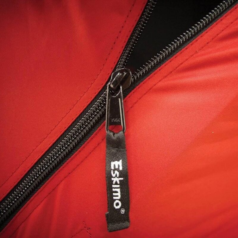Eskimo QuickFisha c 2 Pop-up Portable Ice Fishing Shelter, Red, 2-Person Capacity, 69151 - Image 7