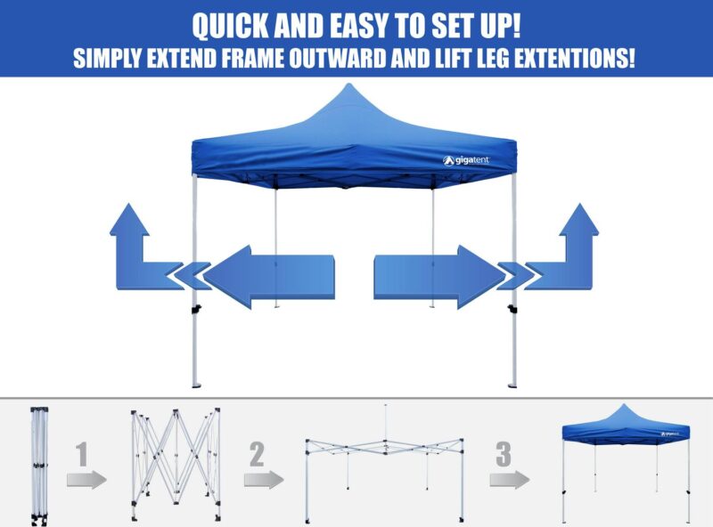 Giga Tent Classic 10' x 10' Canopy - Image 7