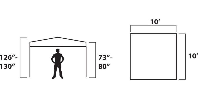 Giga Tent Classic 10' x 10' Canopy - Image 6